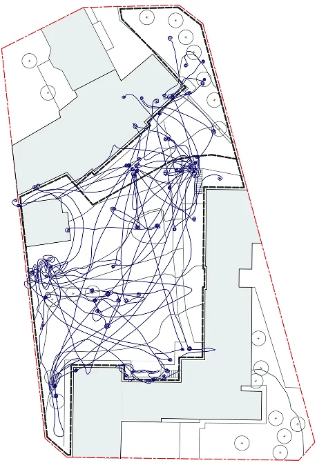 Schoolyard 02: boys' paths